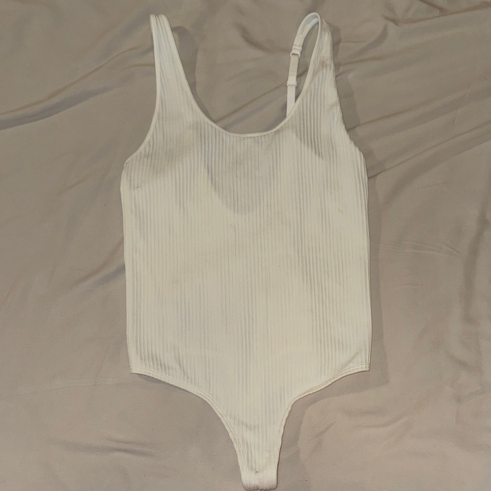 Aerie Ribbed Superchill Bodysuit